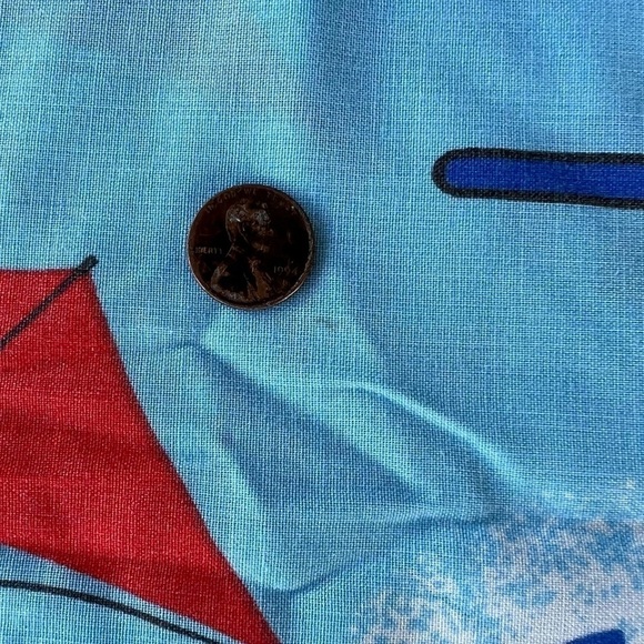 VTG Disney Mickey Minnie Hot Air Balloon Pillowcase Chipmunks Jiminy Cricket GUC - Picture 10 of 12